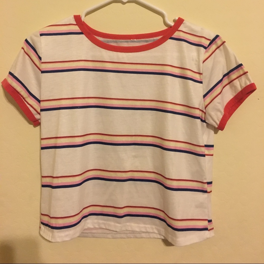 striped t shirt